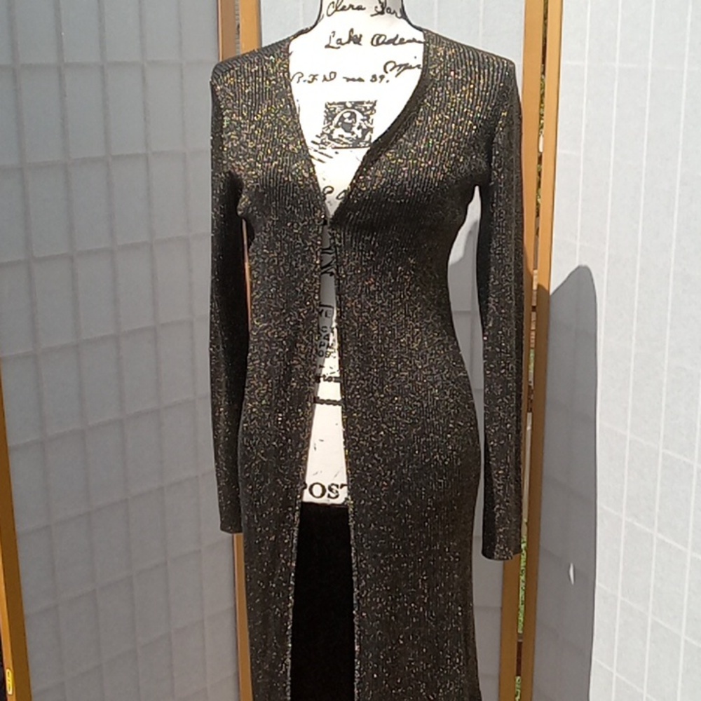 Raffaello Black with gold flex. Long cover with sweater with one hook on front